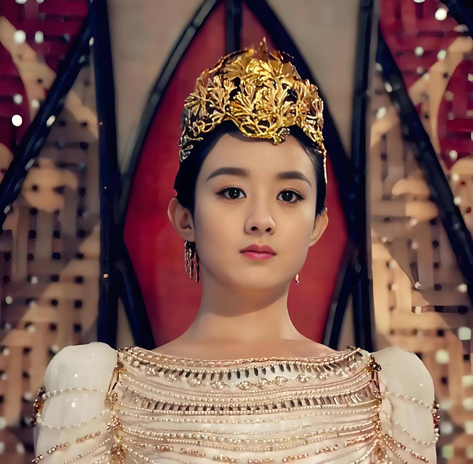 朱琳算不算顶级美人？对比赵丽颖，答案一目了然。