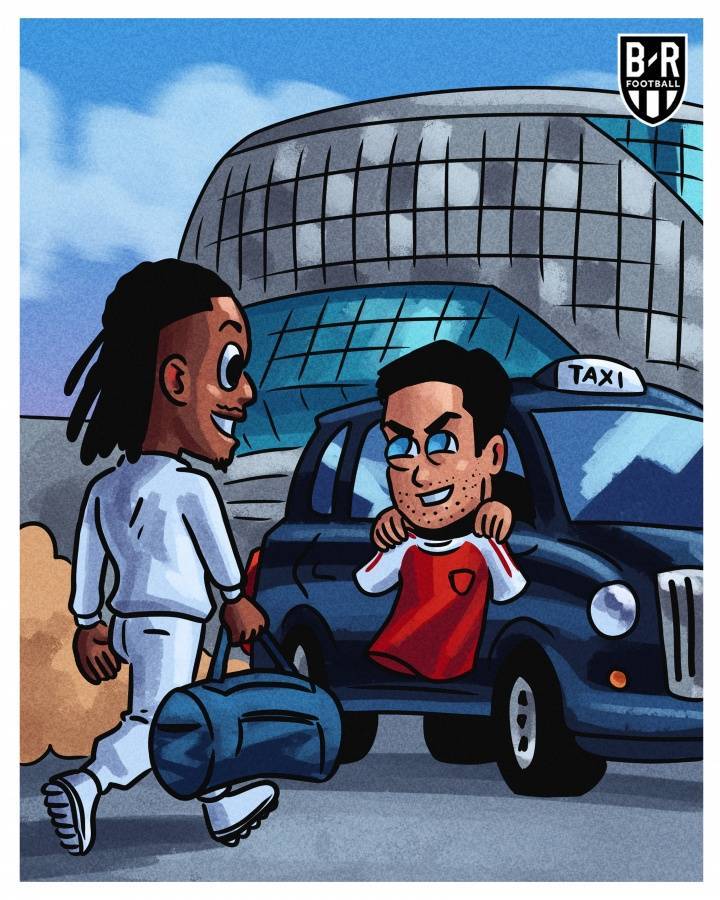 今日趣图：热刺体检室下一站——阿森纳训练基地