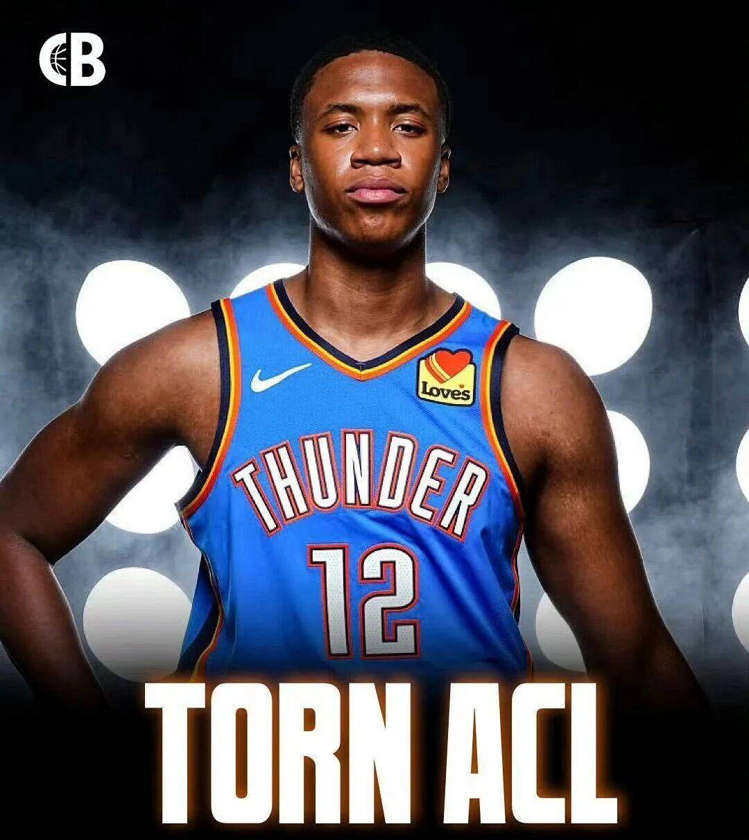 NBA榜眼志愿者受伤,雷霆15号球员赛季报销