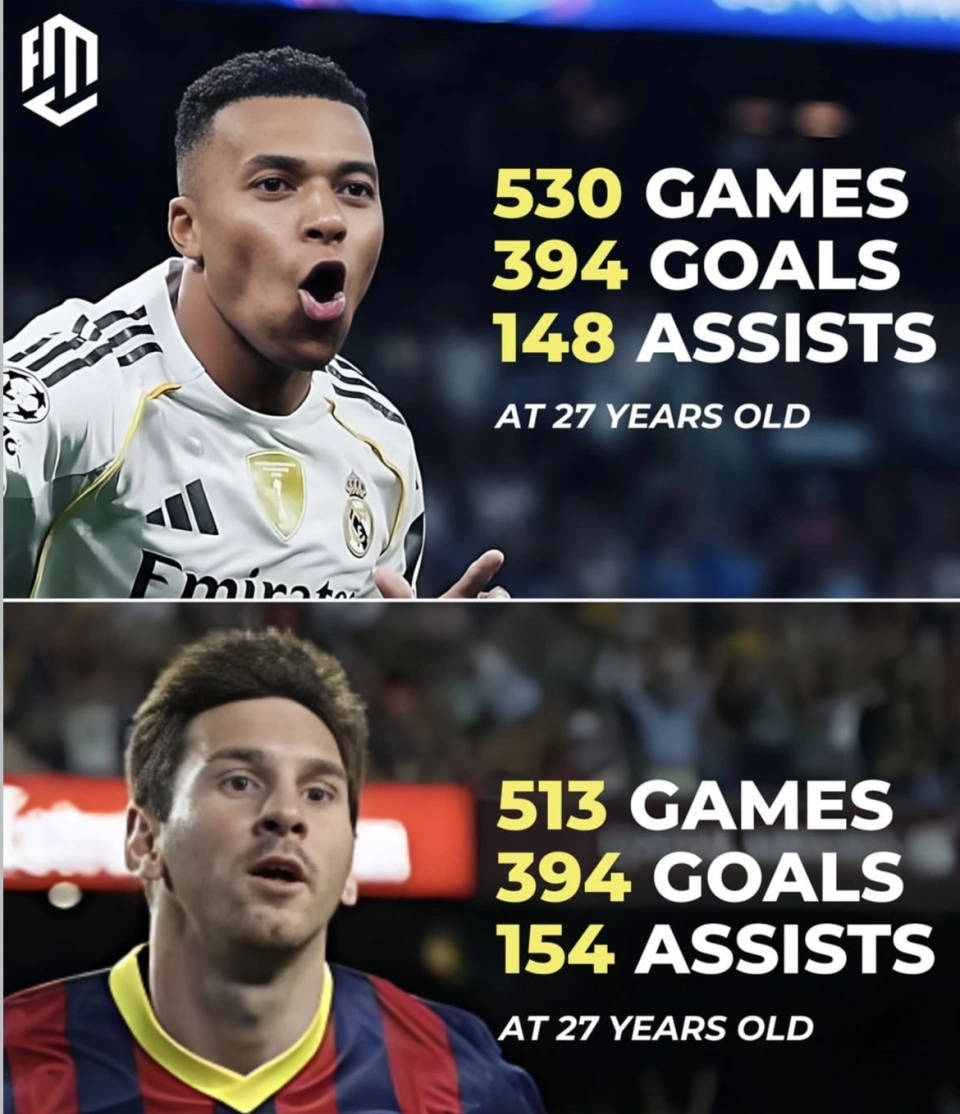 两人同样高产 为何梅西金球碾压姆巴佩？姆巴佩在俱乐部遭遇挑战？