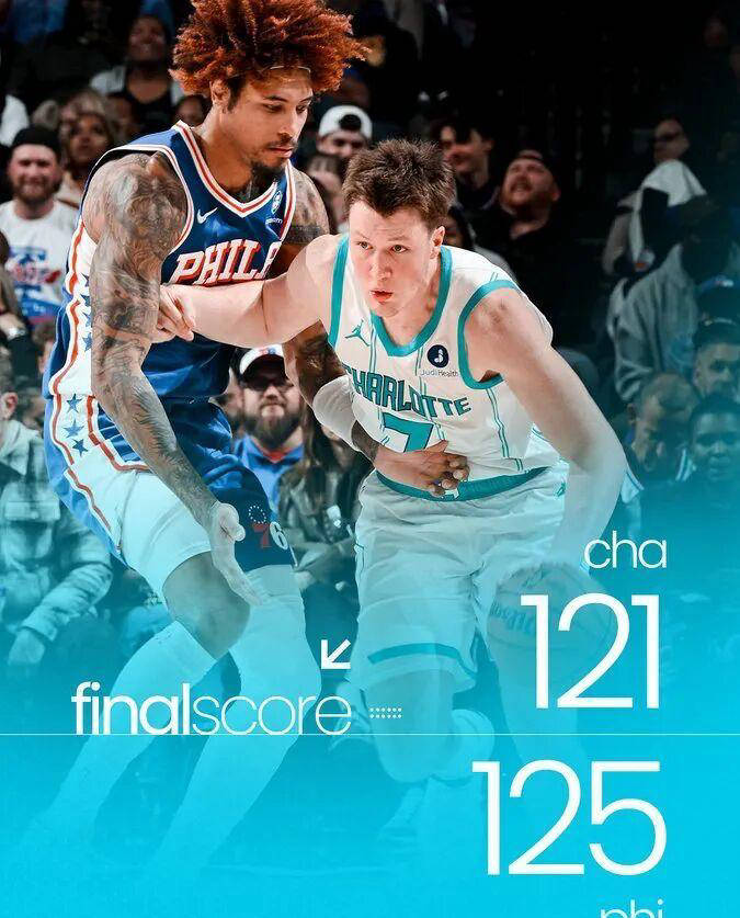 黄蜂险胜76人，三球关键投篮再遭质疑